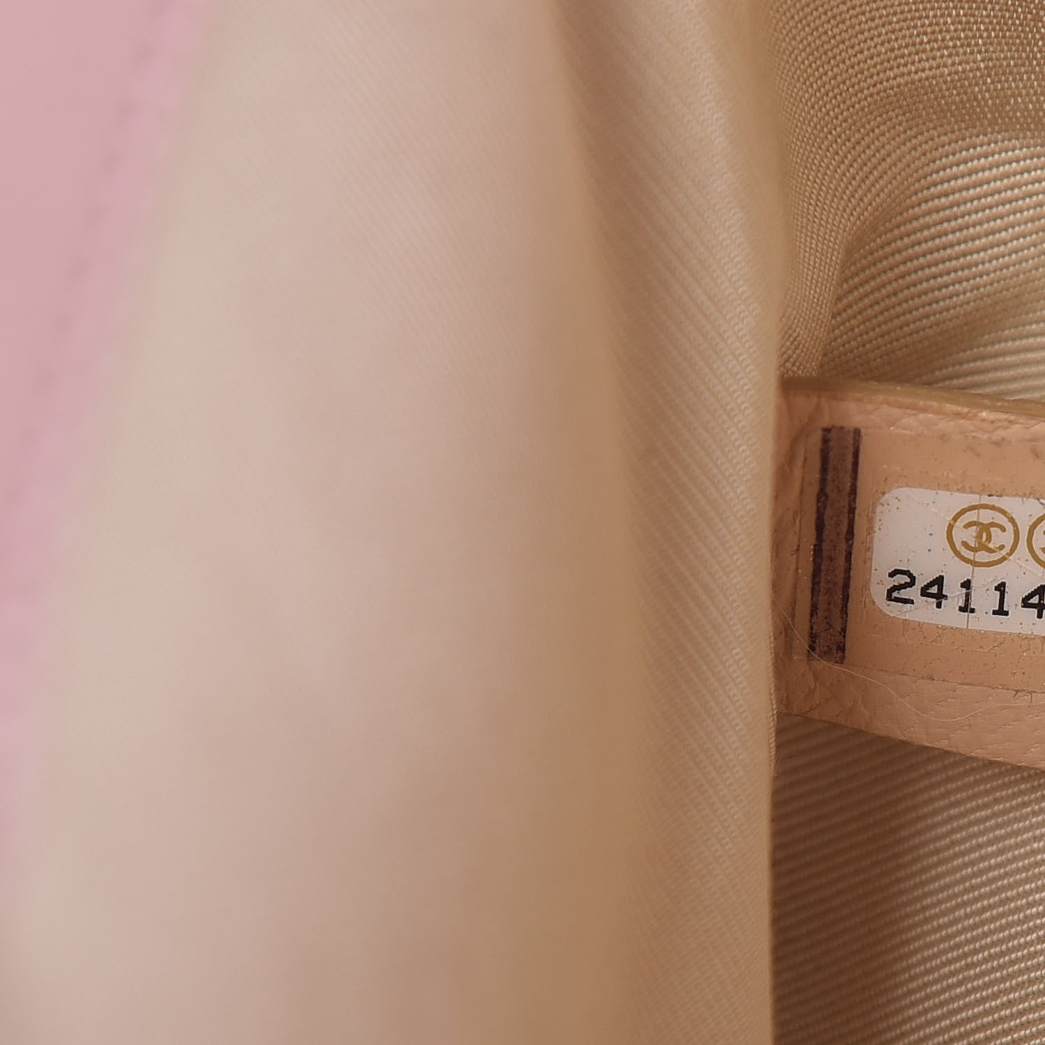 Chanel Lambskin Quilted Medium Chain Detail Boy Flap Light Pink 7 of 19