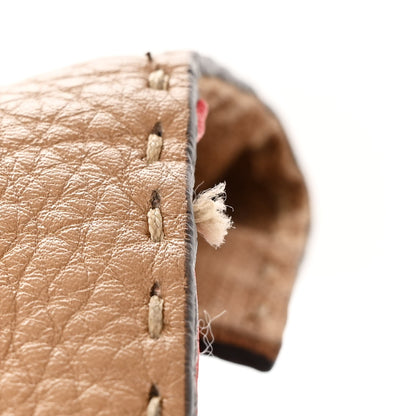 Fendi Calfskin Romano Selleria Firenze Frame Bag Saddler Red 13 of 13