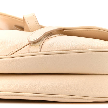 Christian Dior Grained Calfskin Saddle Bag Beige 8 of 12