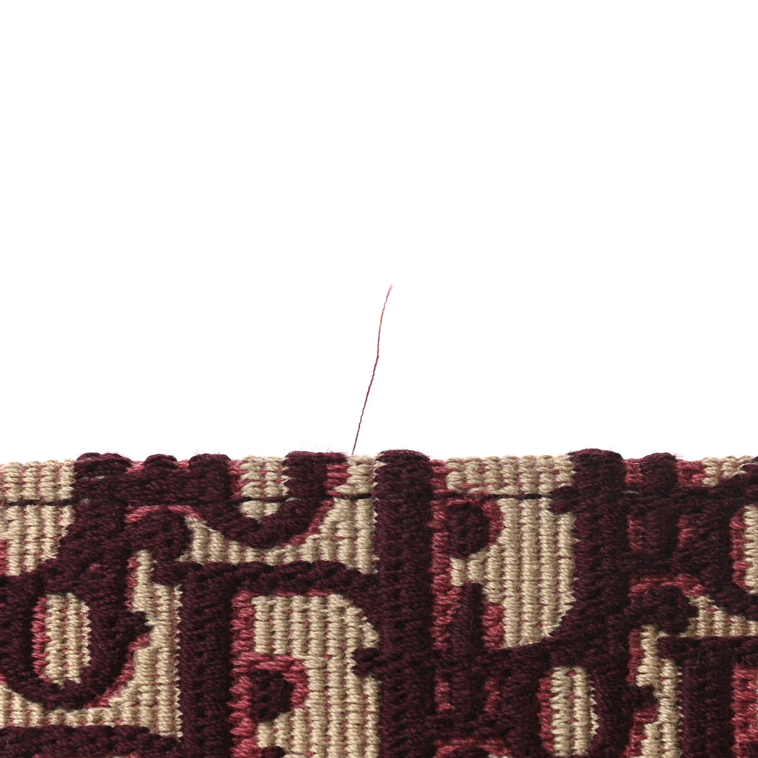 Christian Dior Oblique Large Book Tote Burgundy Multicolor 12 of 13