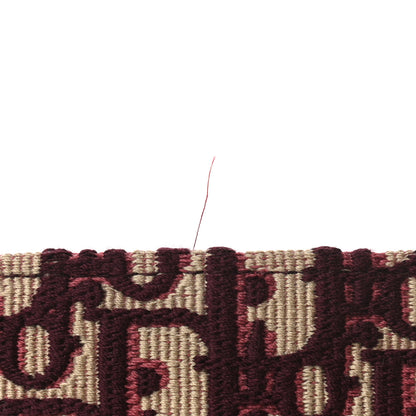 Christian Dior Oblique Large Book Tote Burgundy Multicolor 12 of 13