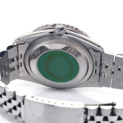Rolex Stainless Steel 36mm Oyster Perpetual Datejust Thunderbird Watch Silver 16264 4 of 4