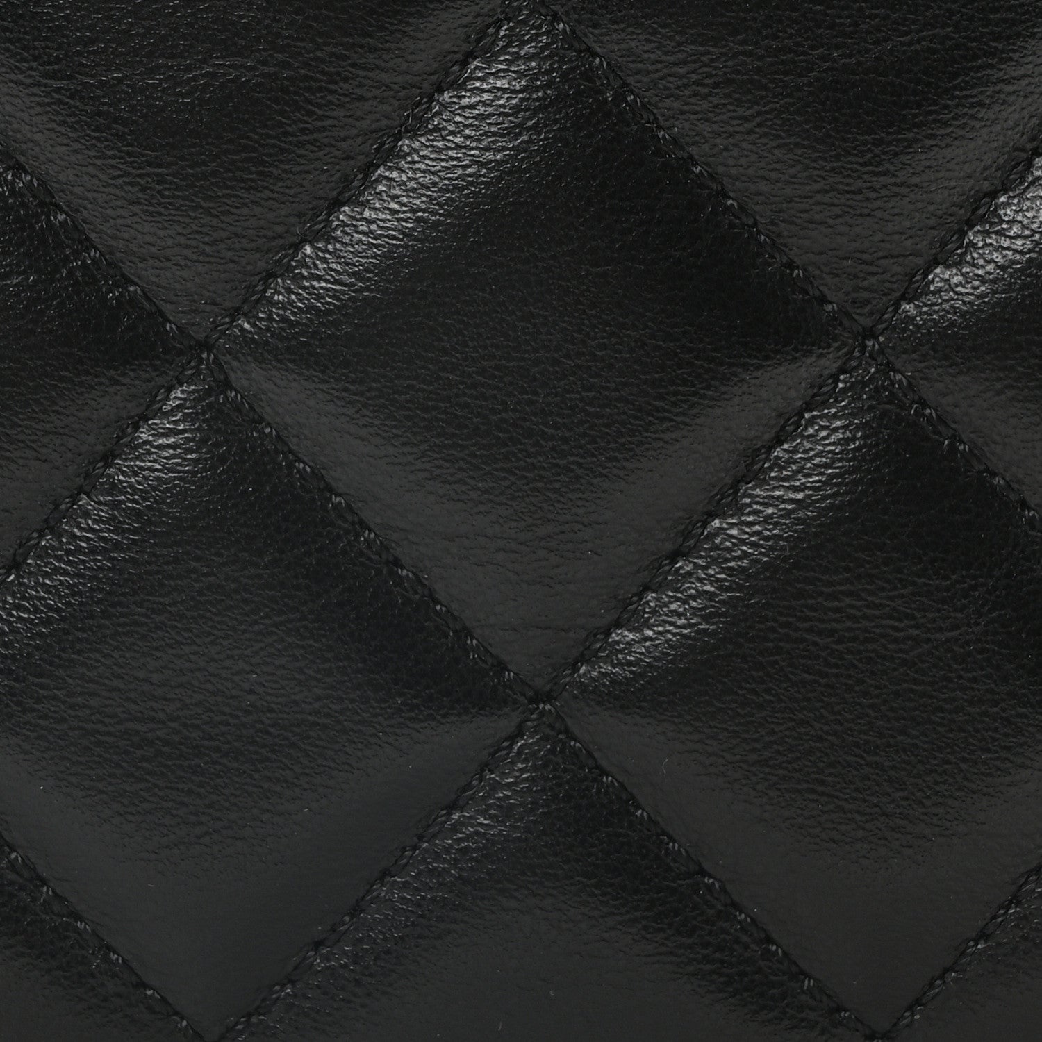 Chanel Calfskin Quilted Waist Belt Bag Black 8 of 10