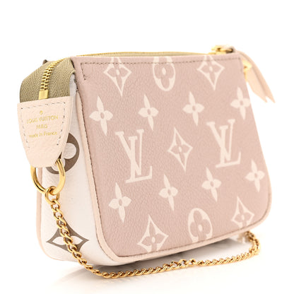 Louis Vuitton Empreinte Spring in the City Mini Pochette Accessories Kaki Beige Cream 2 of 7