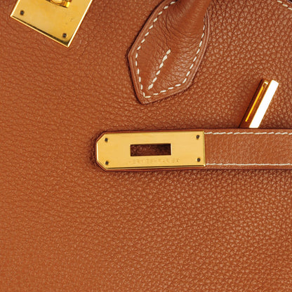 Hermes Togo Birkin 35 Gold 10 of 21
