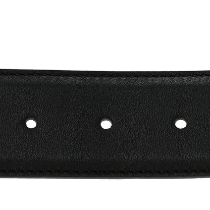 Gucci Calfskin Interlocking G 37mm Belt 90 36 Black 3 of 6