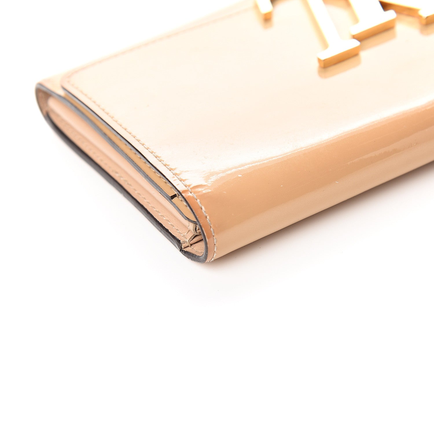 Louis Vuitton Patent Louise Wallet Dune 9 of 12