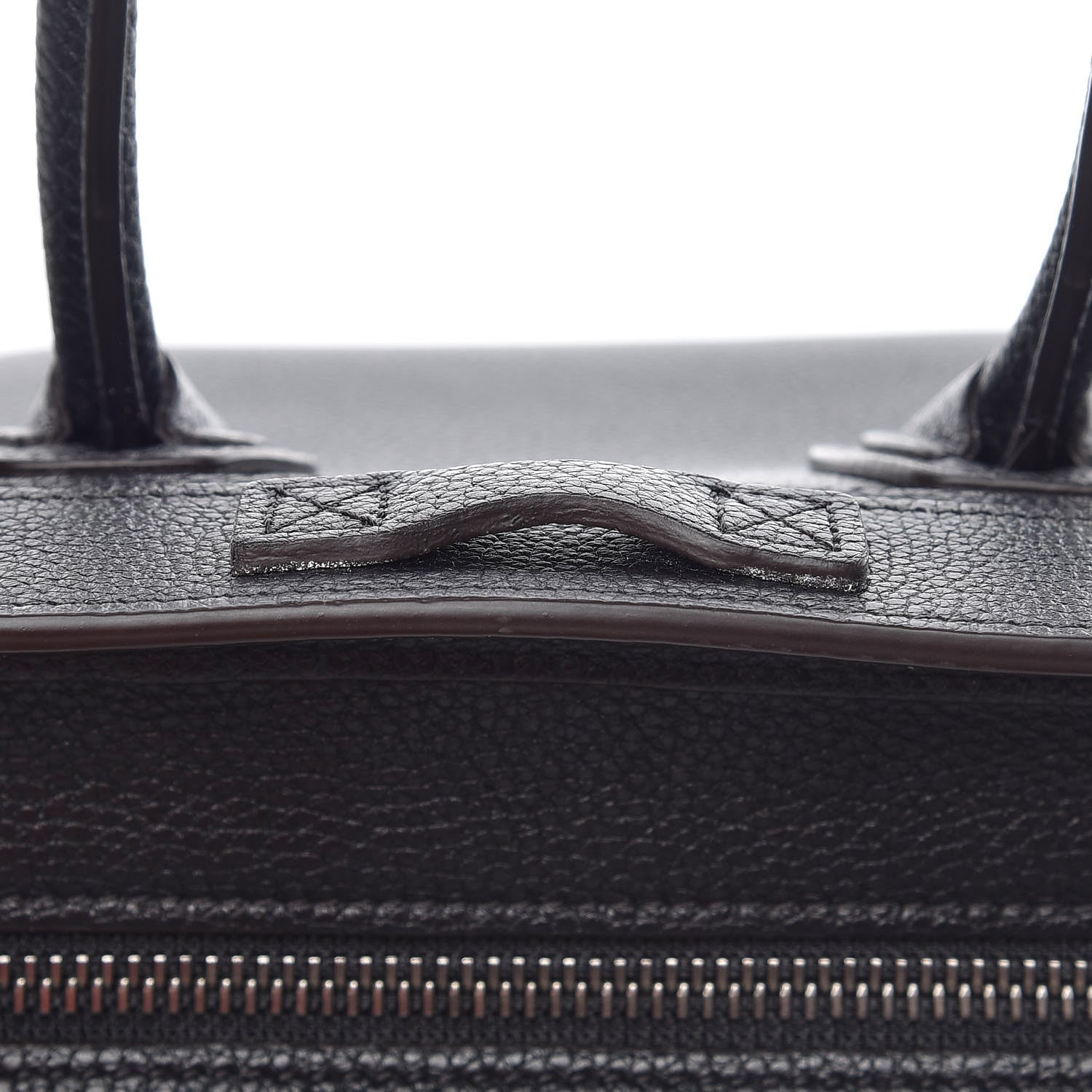 Celine Drummed Calfskin Nano Luggage Black 12 of 12