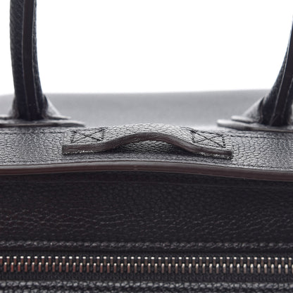 Celine Drummed Calfskin Nano Luggage Black 12 of 12