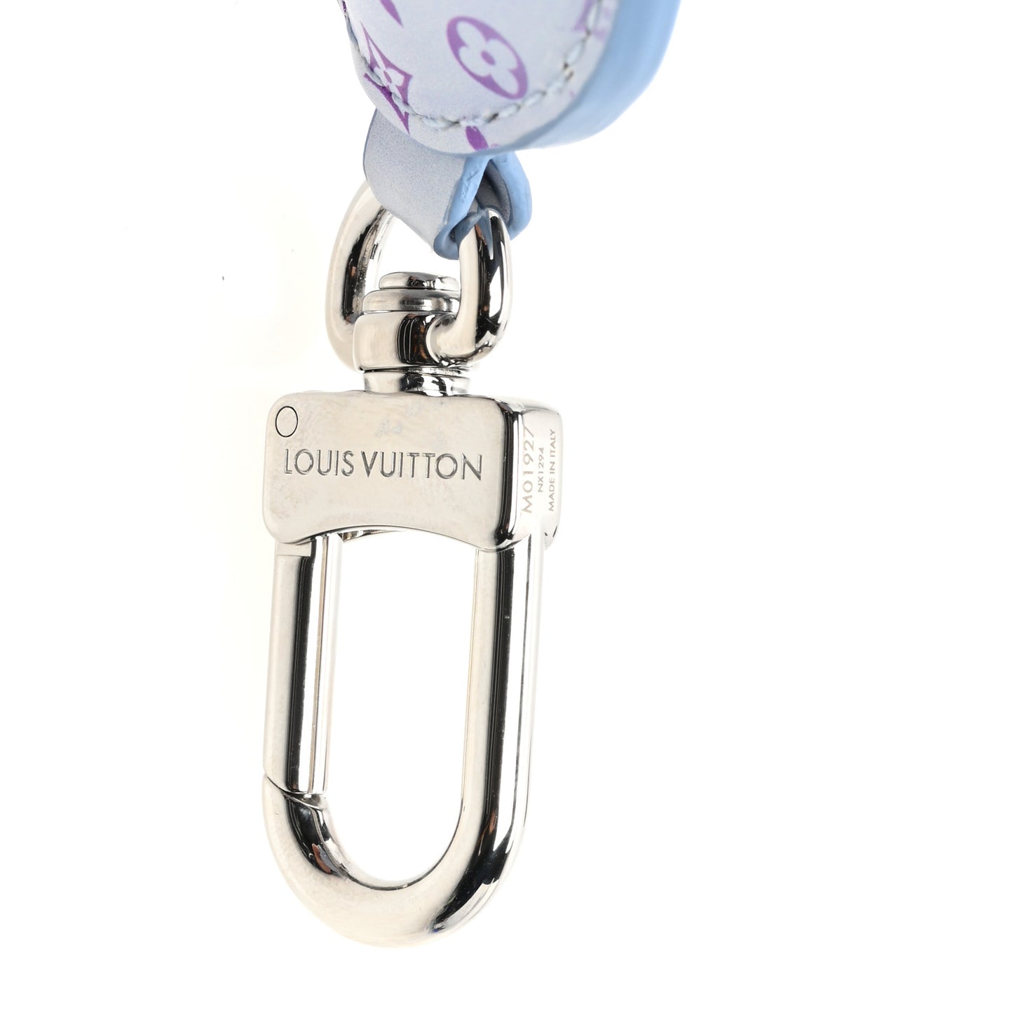 LV Octopus Bag Charm Blue