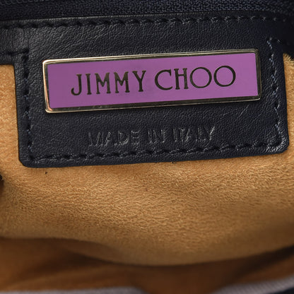 Jimmy Choo Crushed Patent Riki Bag Blue 6 of 8