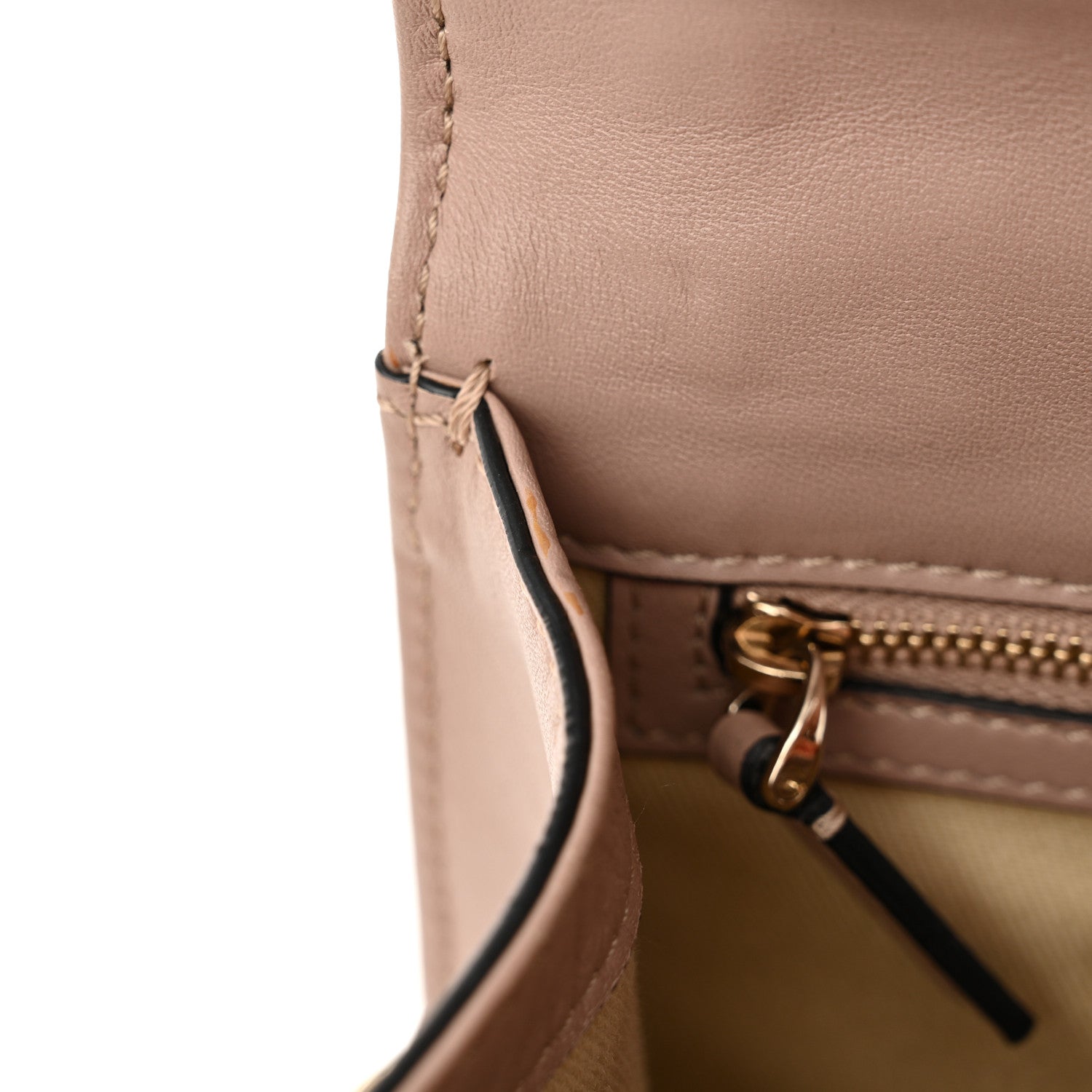 Valentino Garavani Vitello Small Glam Lock Rockstud Flap Poudre 11 of 13