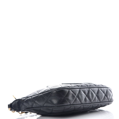 Chanel Caviar Quilted CC Shoulder Bag Black 4 of 9
