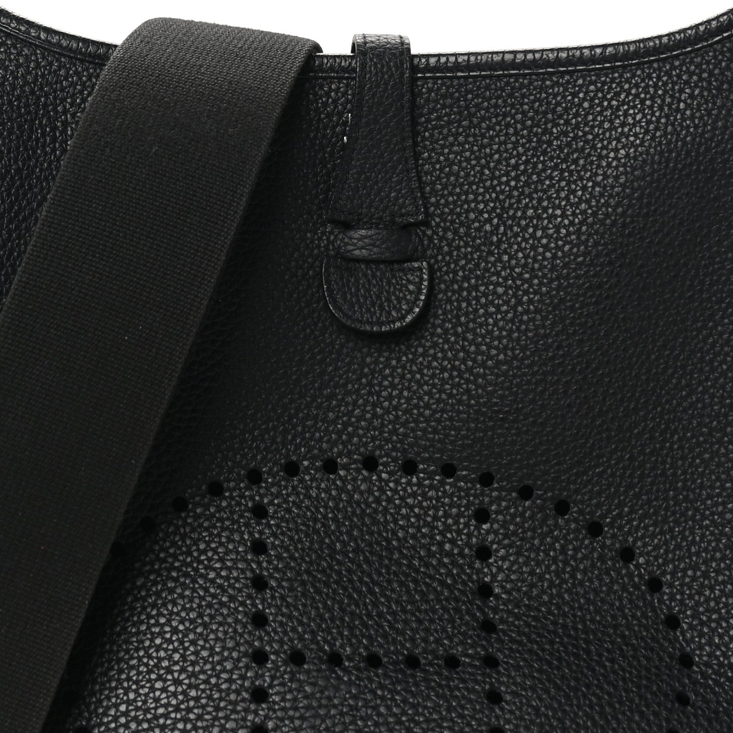 Hermes Taurillon Clemence Evelyne III PM Black 8 of 10