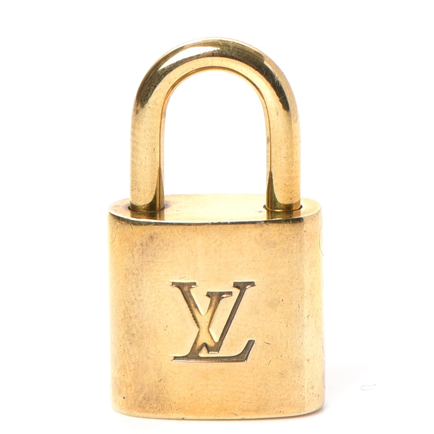 Louis Vuitton Brass Lock and Key Set #324 3 of 6