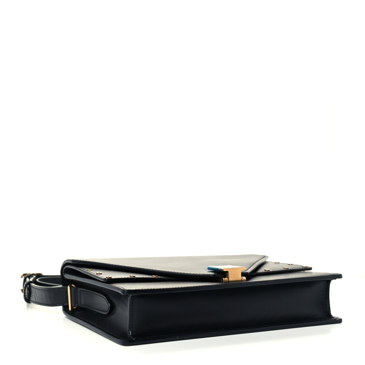 Saint Laurent Calfskin Medium Margaux Shoulder Bag Black 4 of 17