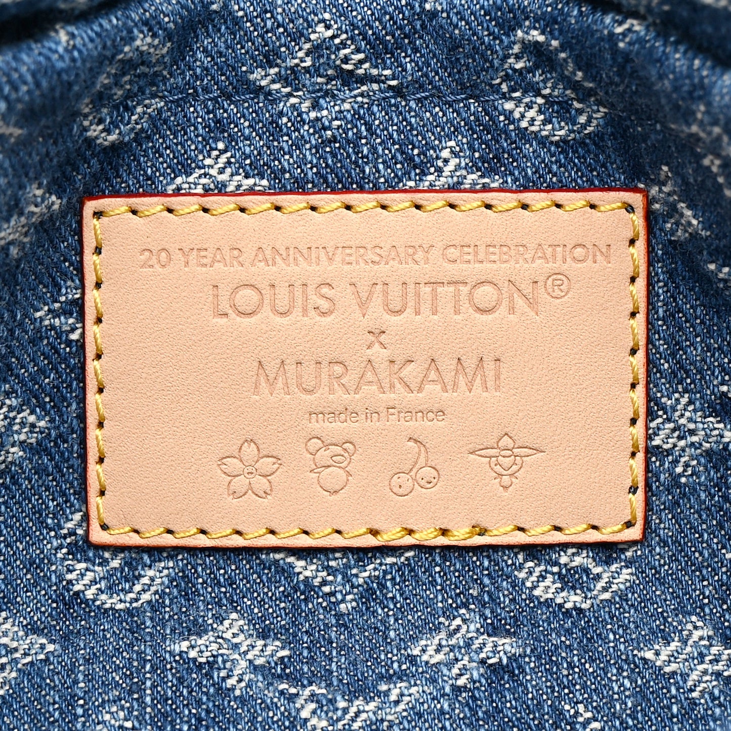 LV X TM Monogram Denim Cerises Sunset
