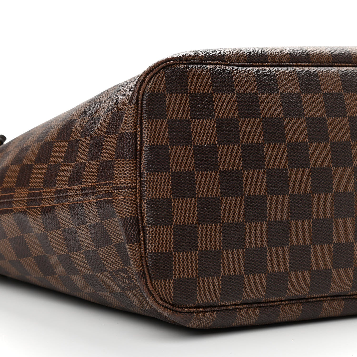 Louis Vuitton Damier Ebene Neo Neverfull MM Rose Ballerine 11 of 15