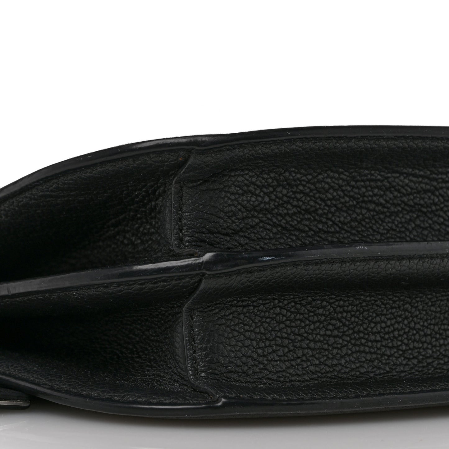 Grained Calfskin Patricia Park Avenue Crossbody Bag Black