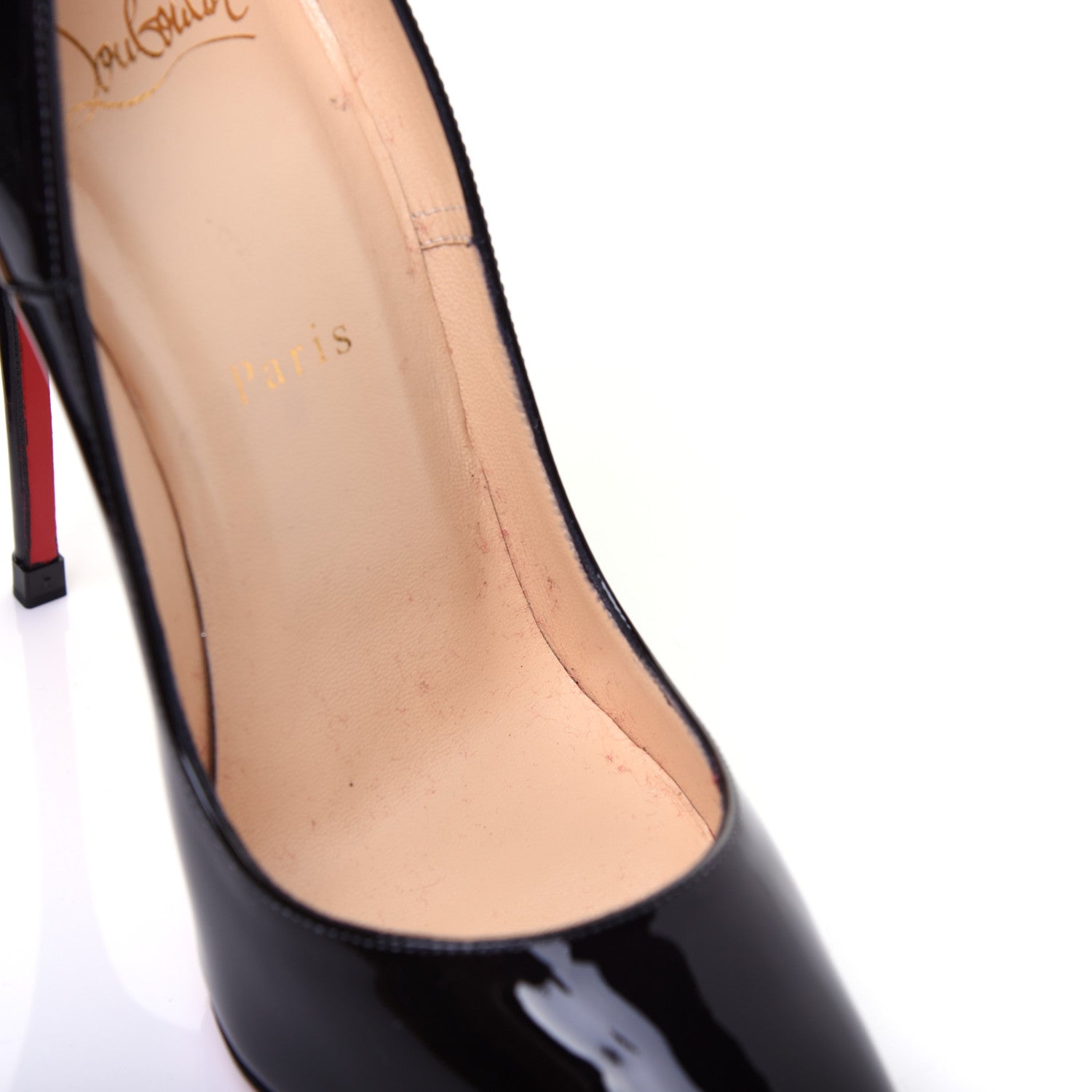 Christian Louboutin Patent So Kate 120 Pumps 38.5 Black 10 of 12