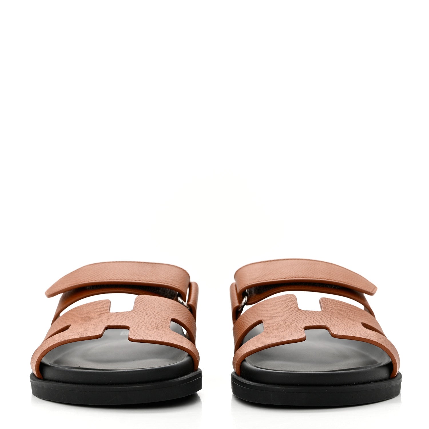 Hermes Epsom Womens Chypre Sandals 36 Naturel 2 of 9