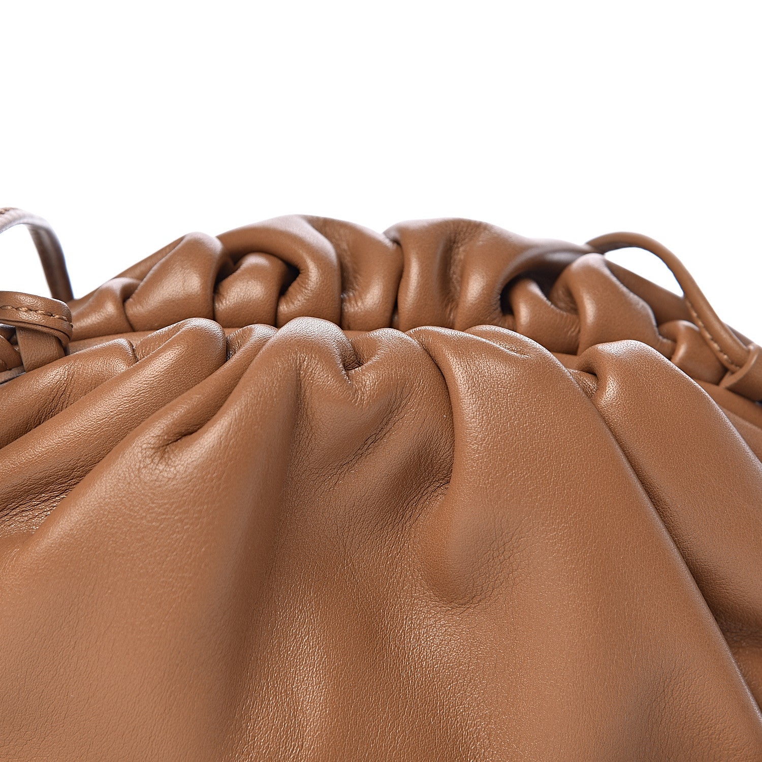Bottega Veneta Butter Calfskin The Mini Pouch Cammello 10 of 10