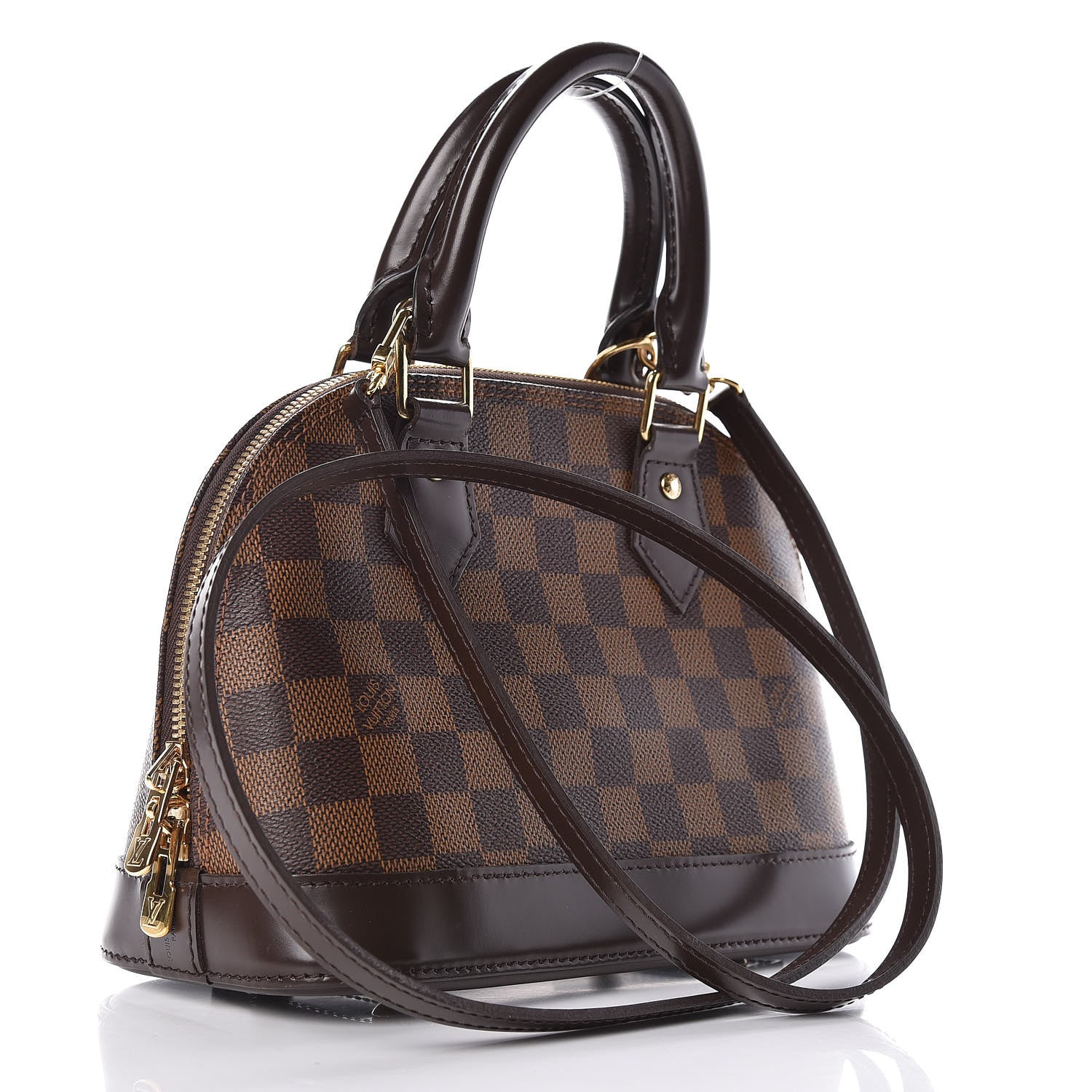 Louis Vuitton Damier Ebene Alma BB 4 of 12