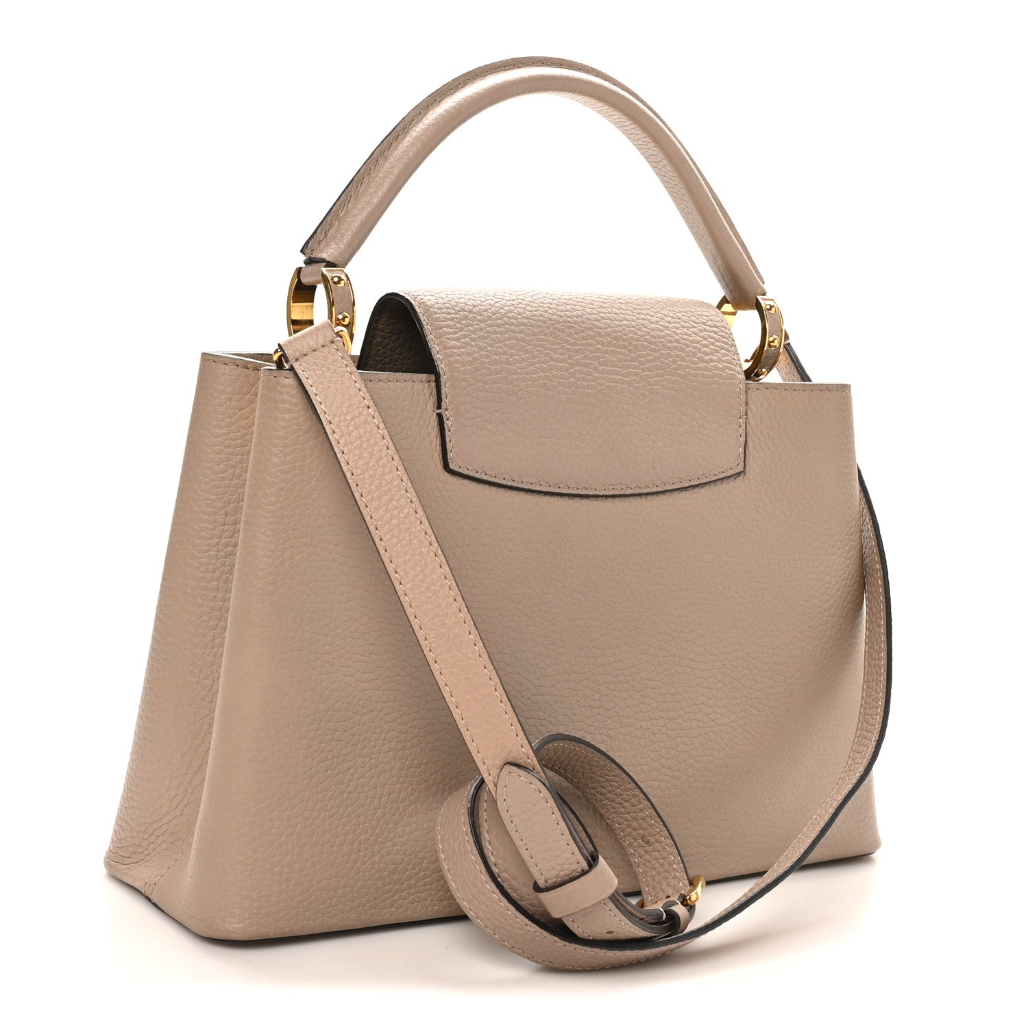Louis Vuitton Taurillon Capucines PM Galet 3 of 9