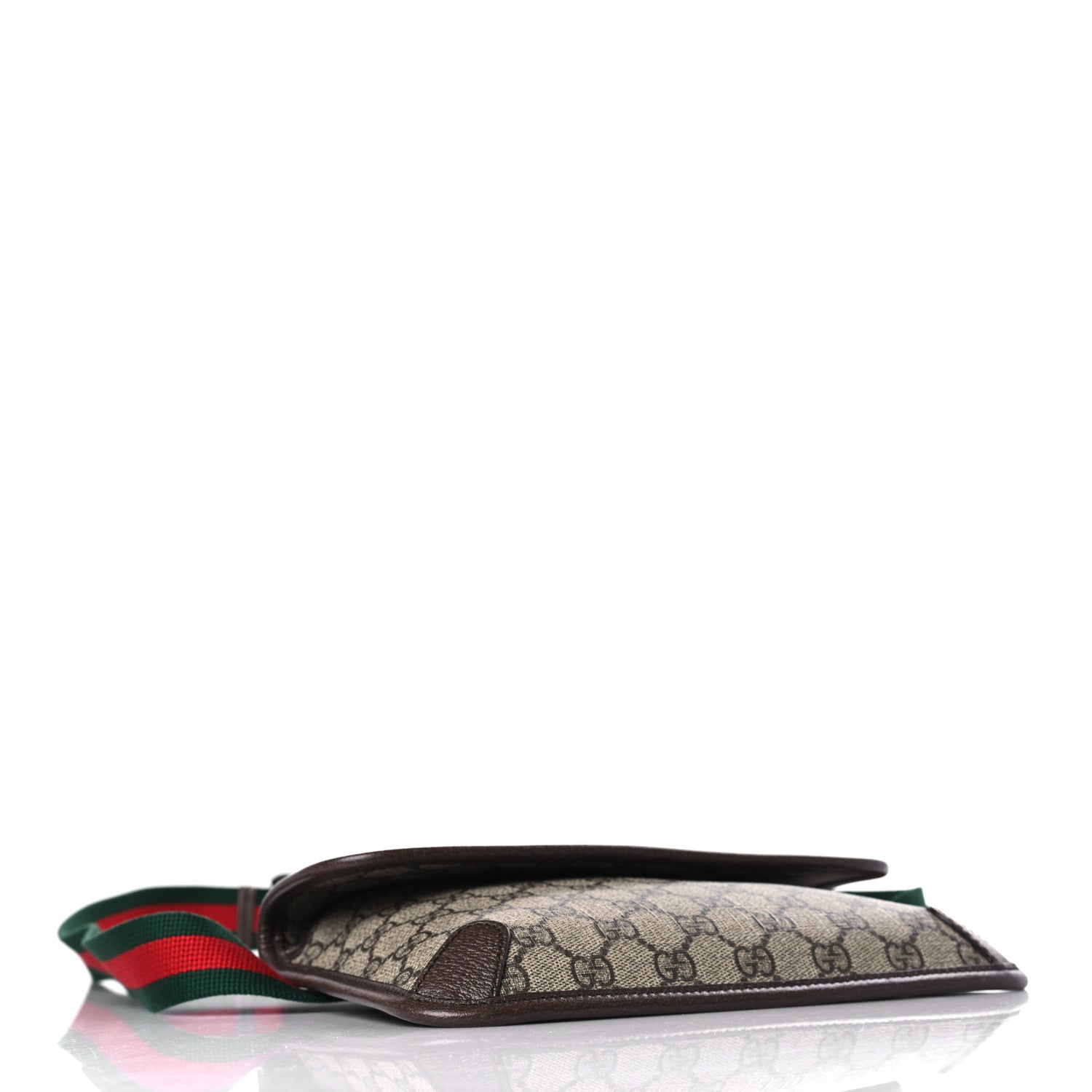 Gucci GG Supreme Monogram Neo Vintage Web Belt Bag Brown 4 of 9