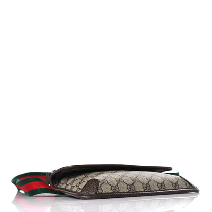 Gucci GG Supreme Monogram Neo Vintage Web Belt Bag Brown 4 of 9
