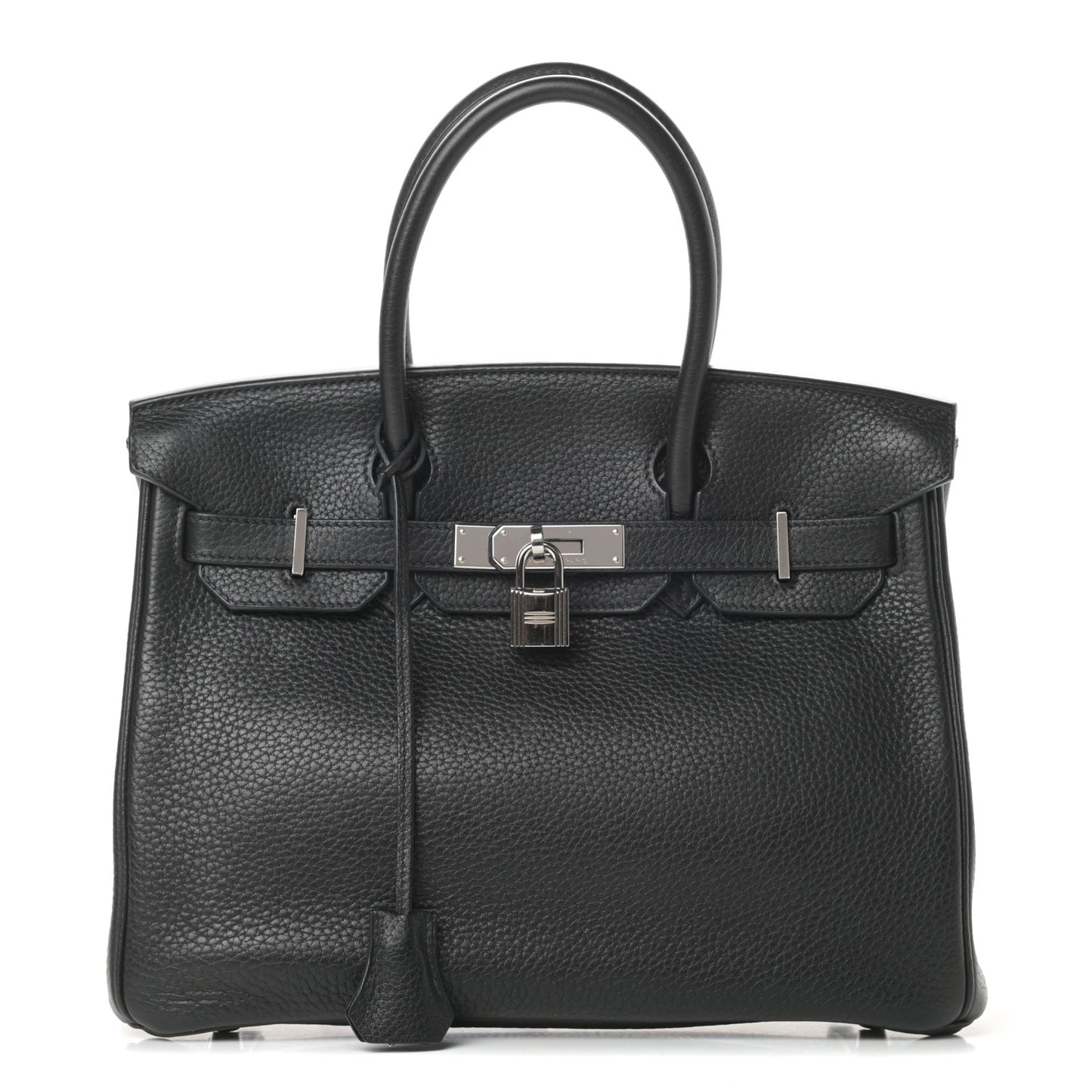 Taurillon Clemence Birkin 30 Black