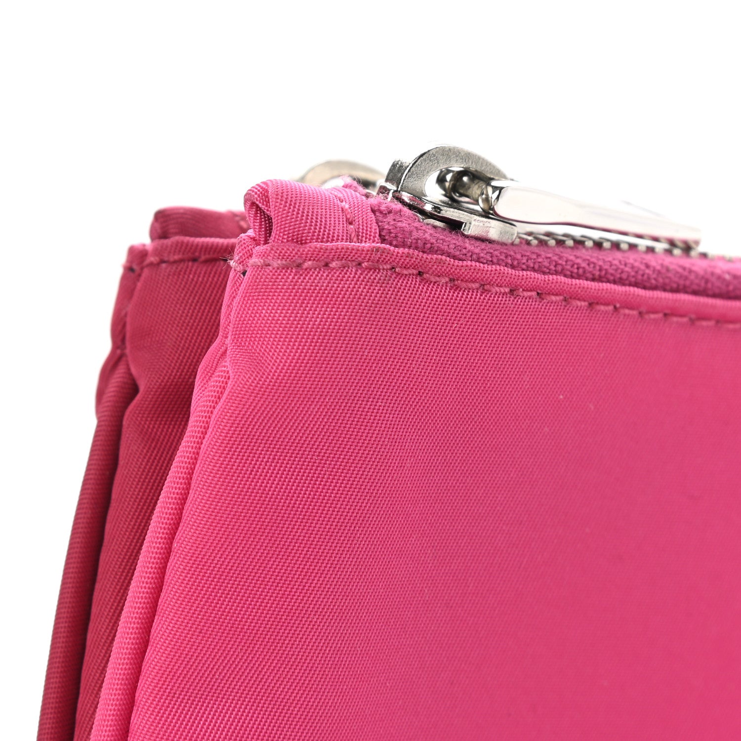 Prada Tessuto Nylon 2 In 1 Clutch Fuchsia Red 12 of 12