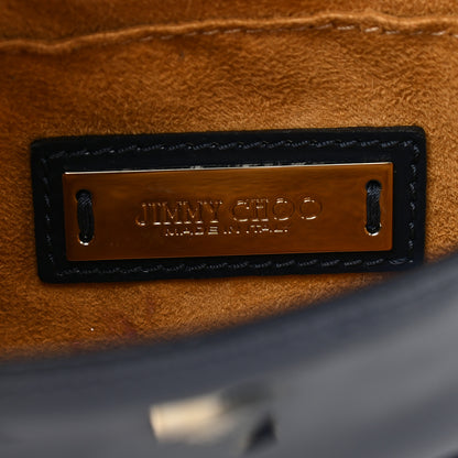 Jimmy Choo Patent Rebel Crossbody Bag Navy 6 of 9
