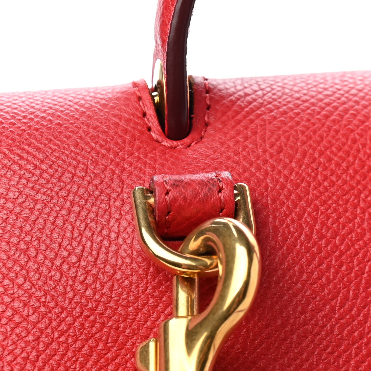 Celine Grained Calfskin Mini Belt Bag Coquelicot 10 of 13