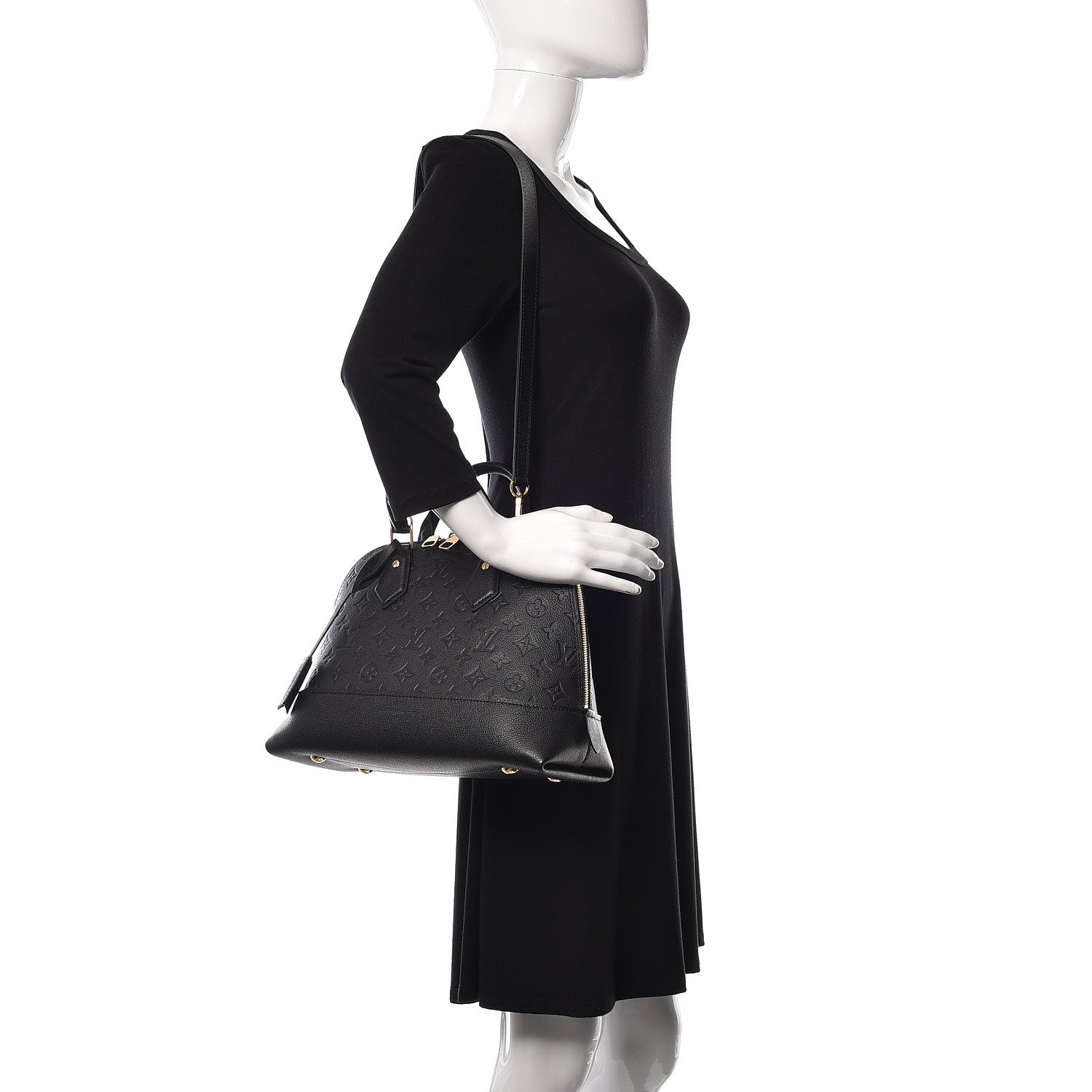 Louis Vuitton Empreinte Neo Alma PM Black 2 of 11