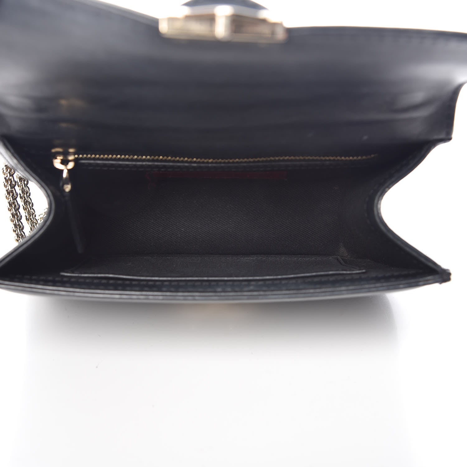 Valentino Garavani Vitello Small Glam Lock Rockstud Flap Black 5 of 12