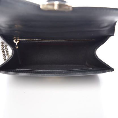Valentino Garavani Vitello Small Glam Lock Rockstud Flap Black 5 of 12