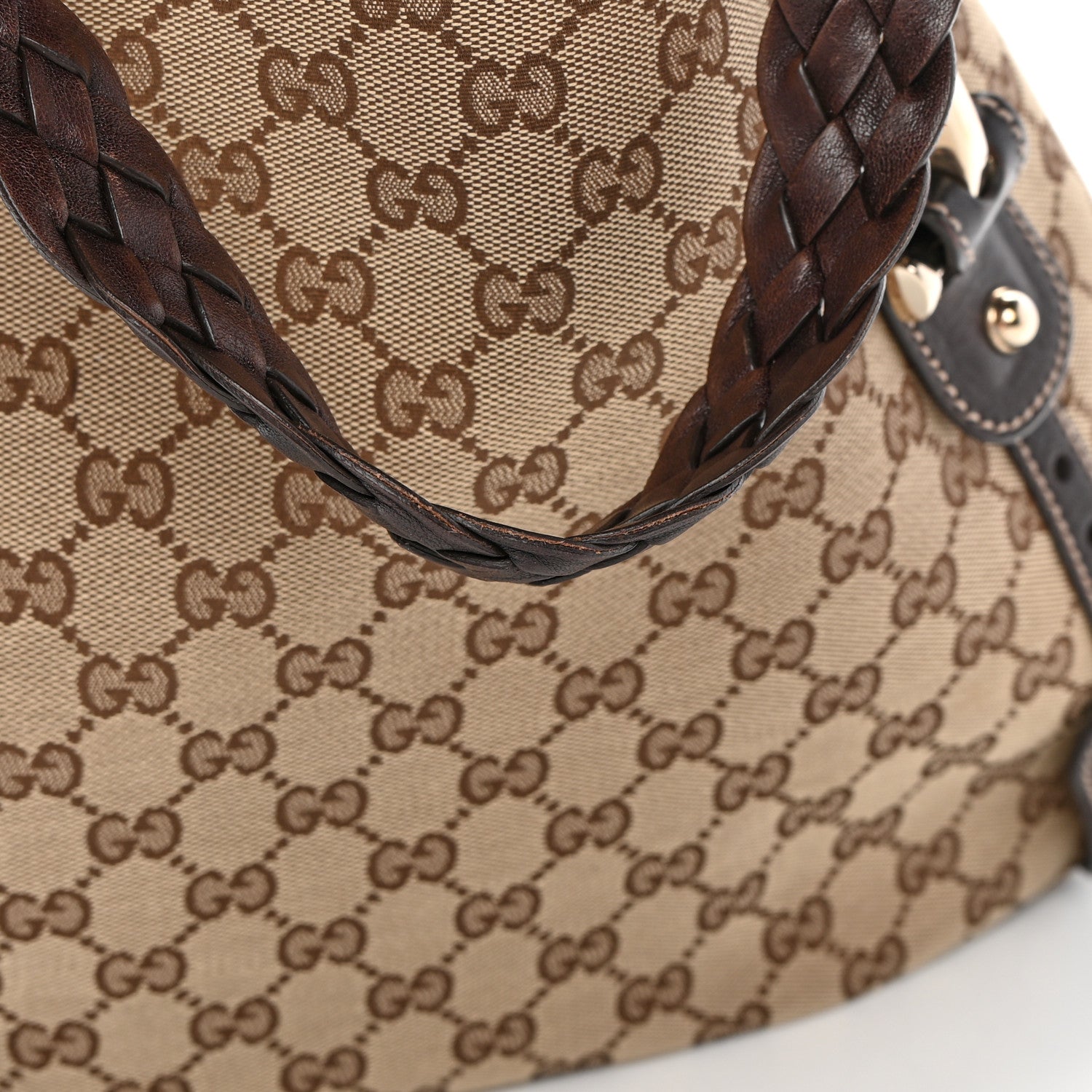 Gucci Monogram Medium Pelham Shoulder Bag Dark Brown 15 of 15