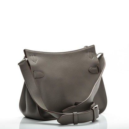 Hermes Taurillon Clemence Jypsiere 31 Etain 3 of 21