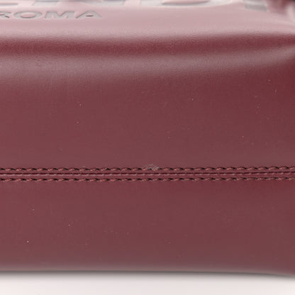 Fendi Vitello King Logo Embossed Mini By The Way Boston Bag Barolo 26 of 27