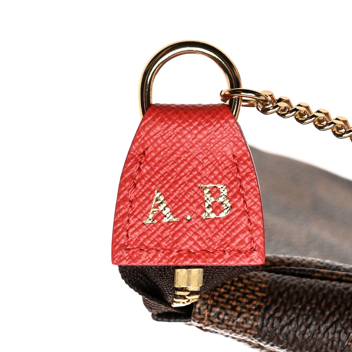 Damier Ebene 2015 Christmas Animation Mini Pochette Accessories