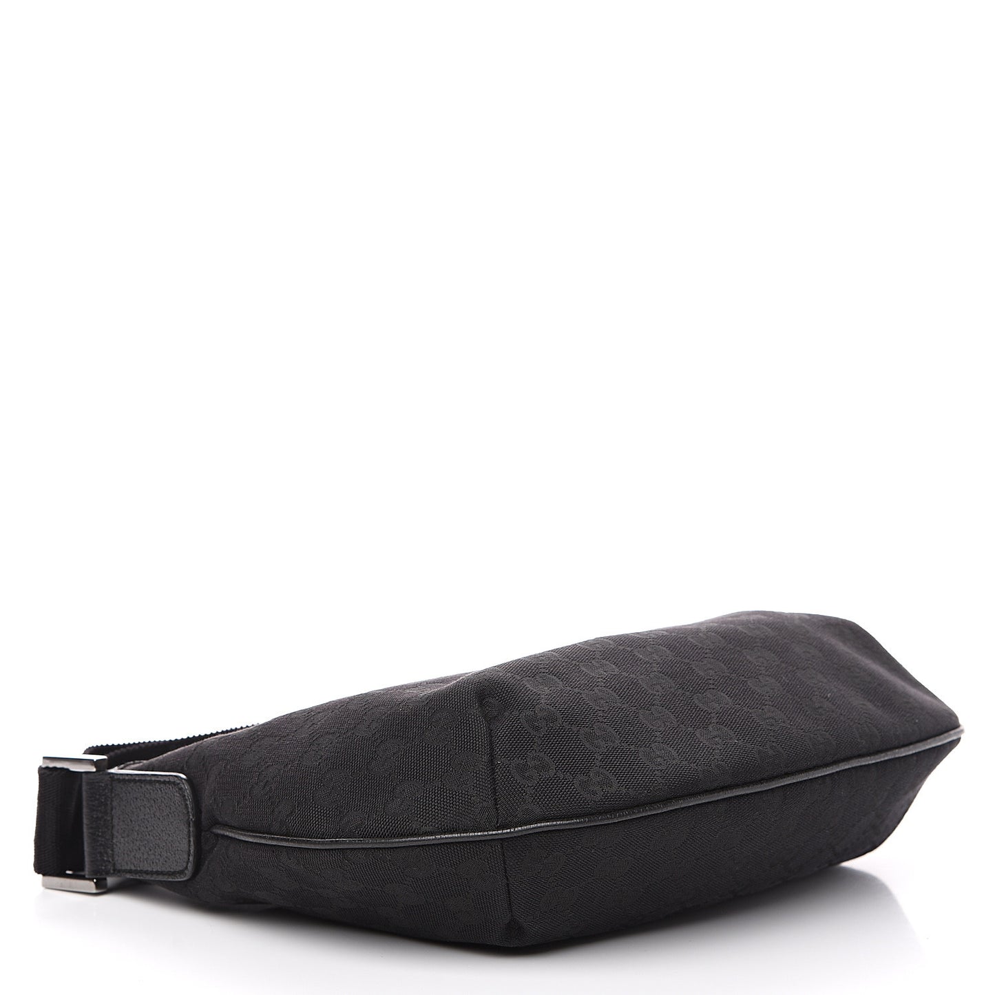 Monogram Medium Half Moon Hobo Black