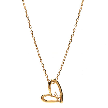 Louis Vuitton Metal Fall In Love Necklace 1 of 7