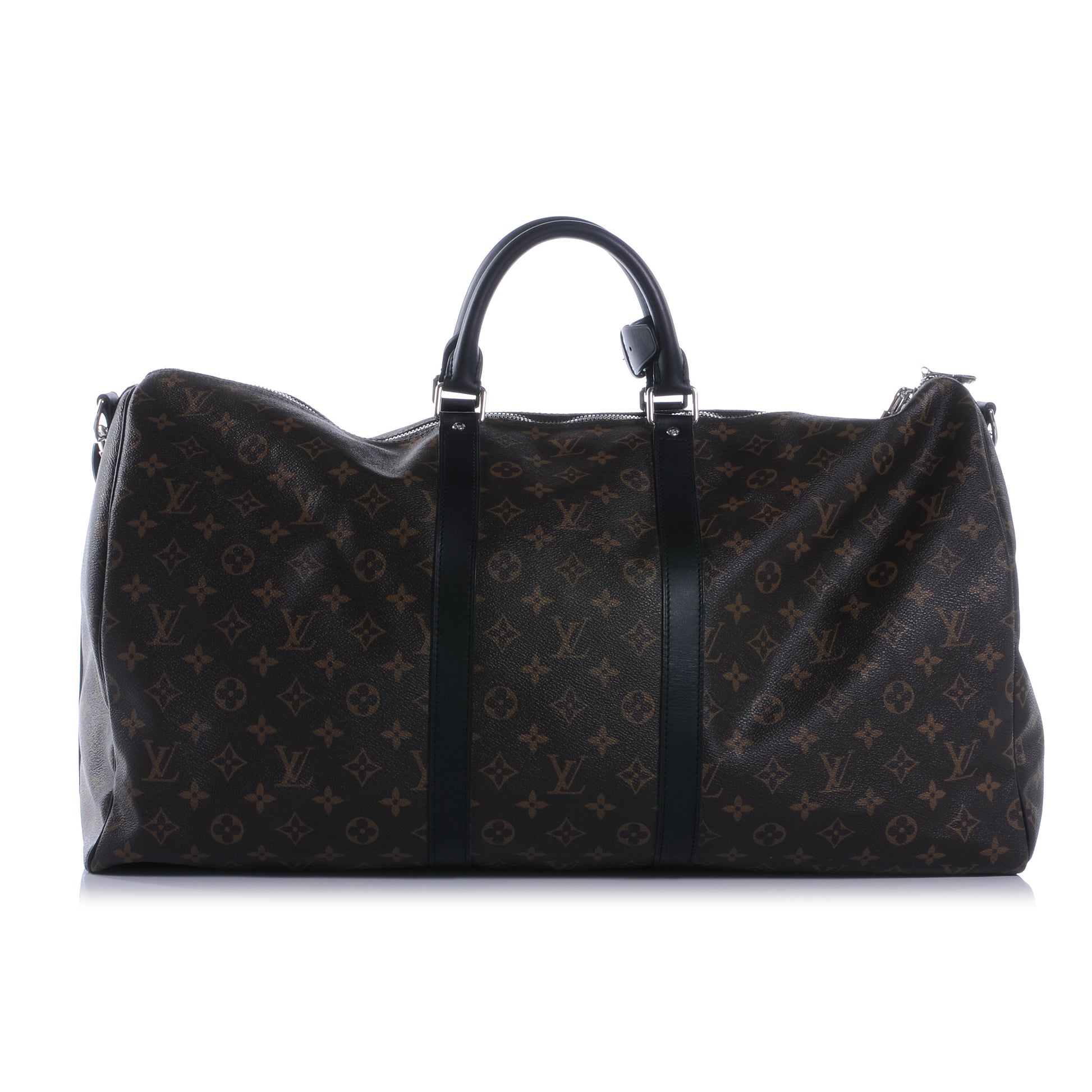 Louis Vuitton Monogram Macassar Keepall Bandouliere 55 1 of 7
