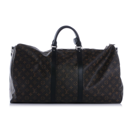 Louis Vuitton Monogram Macassar Keepall Bandouliere 55 1 of 7