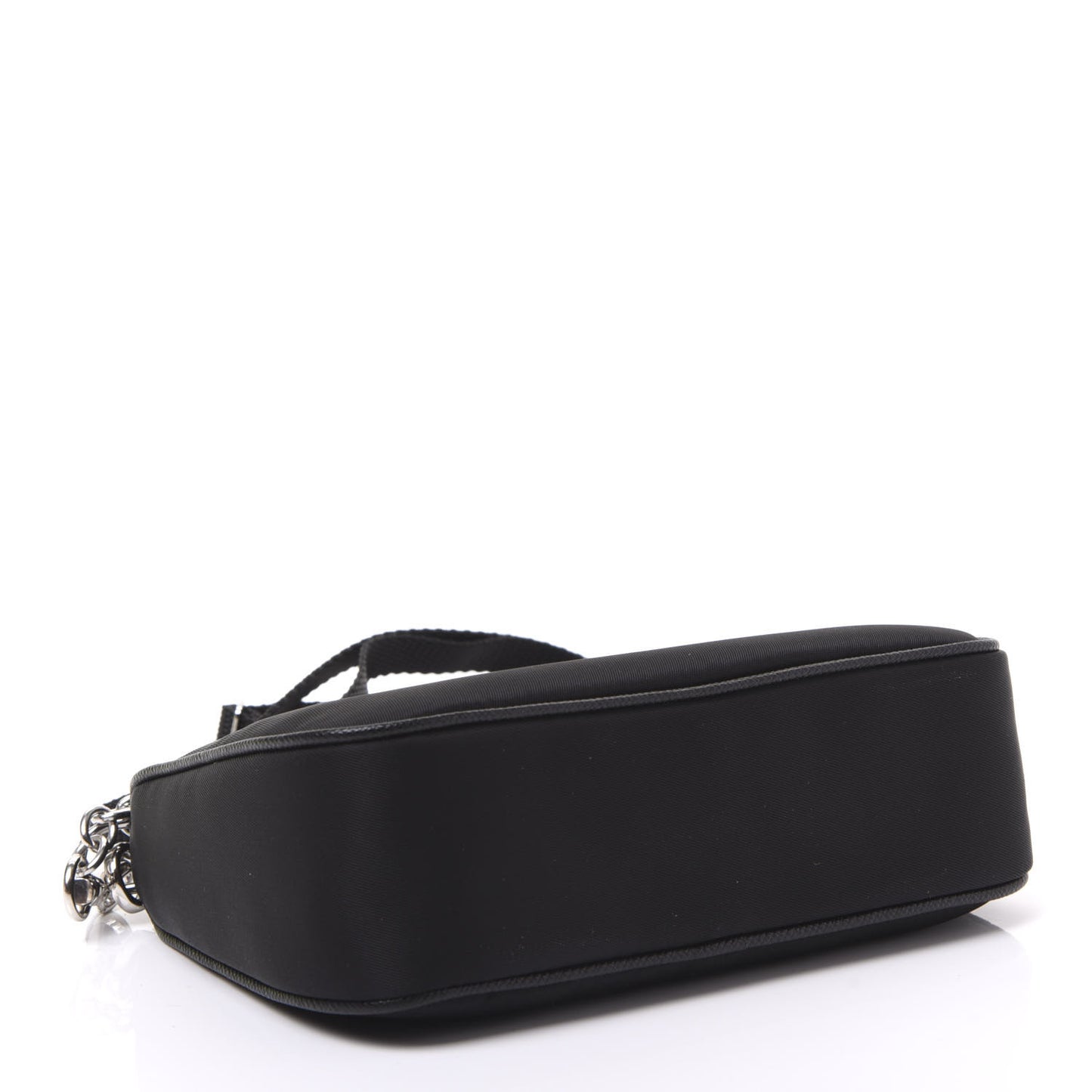 Tessuto Nylon Mini Re-Edition 2000 Shoulder Bag Black