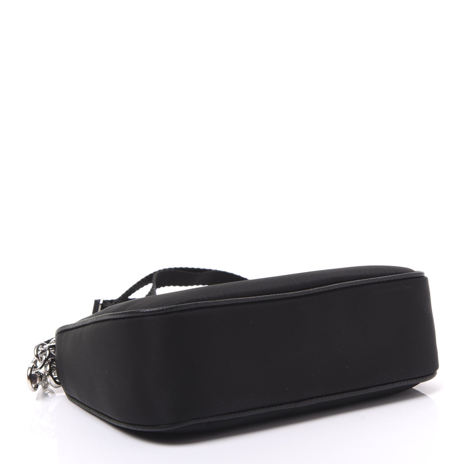Prada Tessuto Nylon Mini Re-Edition 2000 Shoulder Bag Black 3 of 9