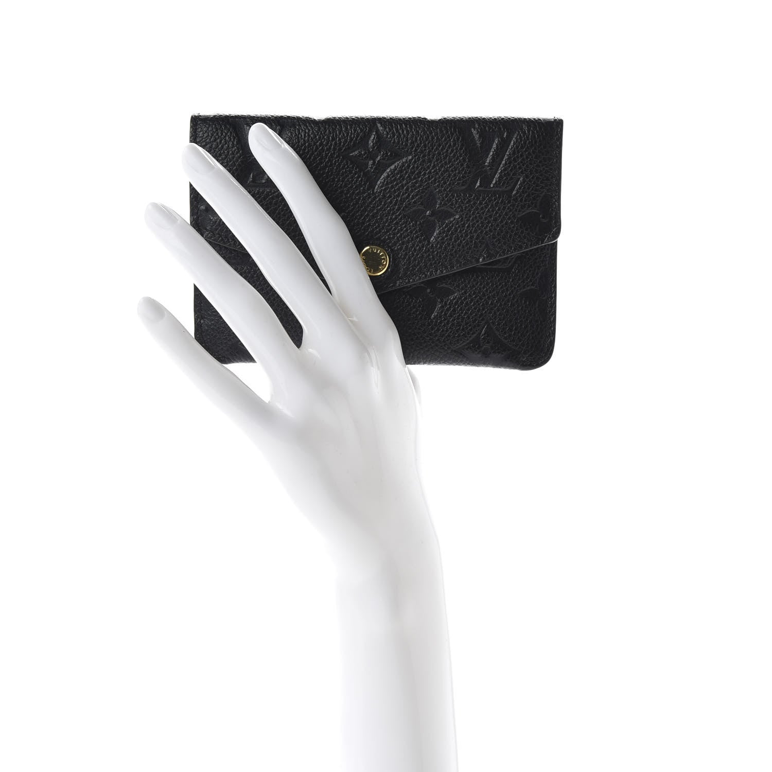 Louis Vuitton Empreinte Key Pouch Black 2 of 7