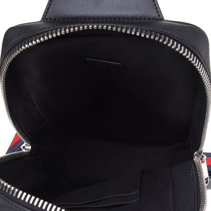 Gucci GG Supreme Monogram Web Belt Bag Black Grey 4 of 4