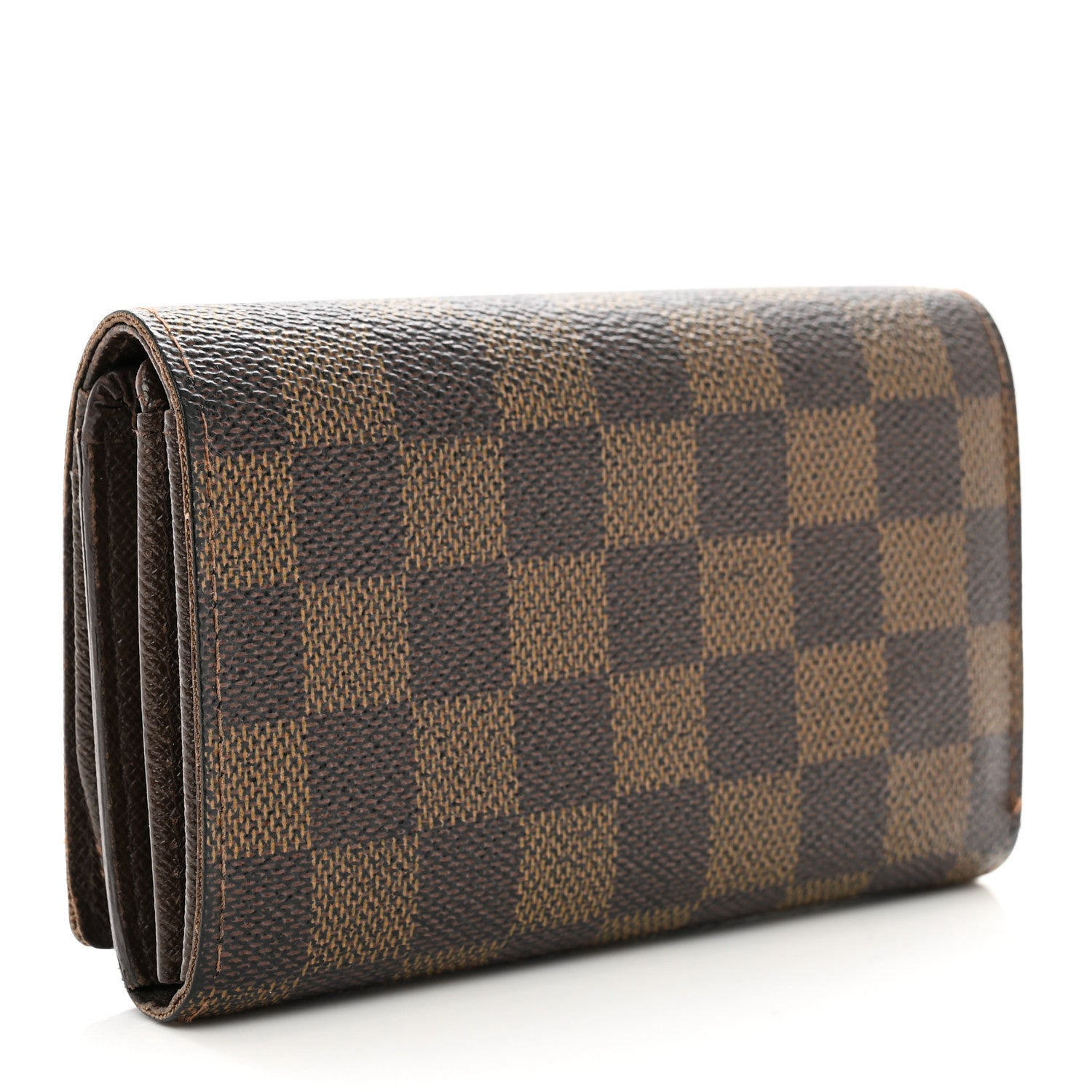 Louis Vuitton Damier Ebene Porte-Monnaie Billets Tresor Wallet 3 of 9